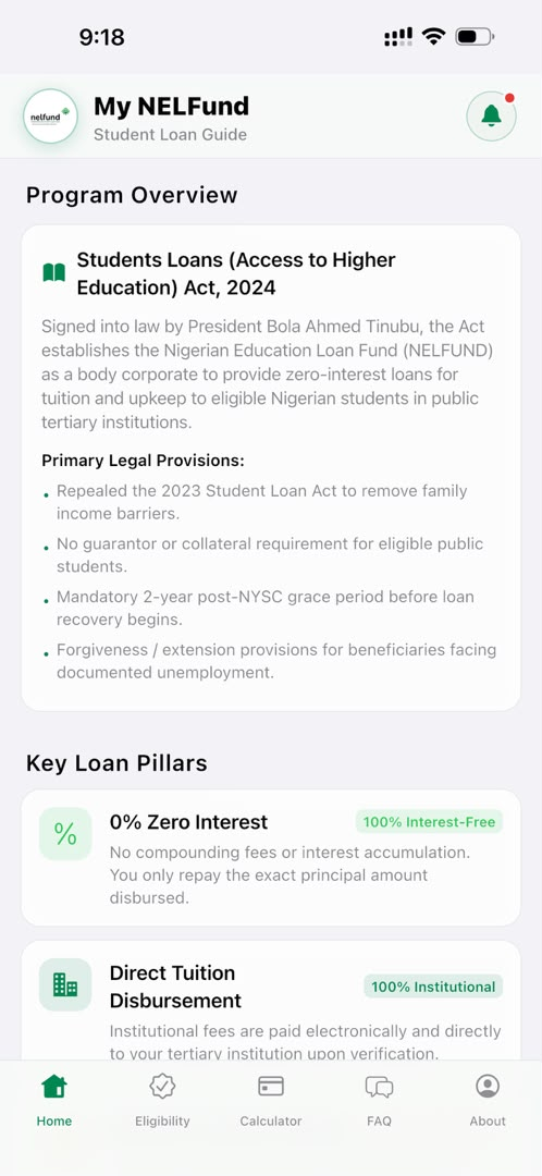 My NELFund Program Overview & Legal Pillars